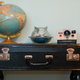 An upcycled suitcase side table - photo by Stacy Stacy Stacy