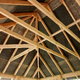 bare roof rafters