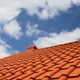Red clay tile roof