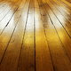 shiny hardwood floor