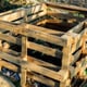 open sided wood compost bin