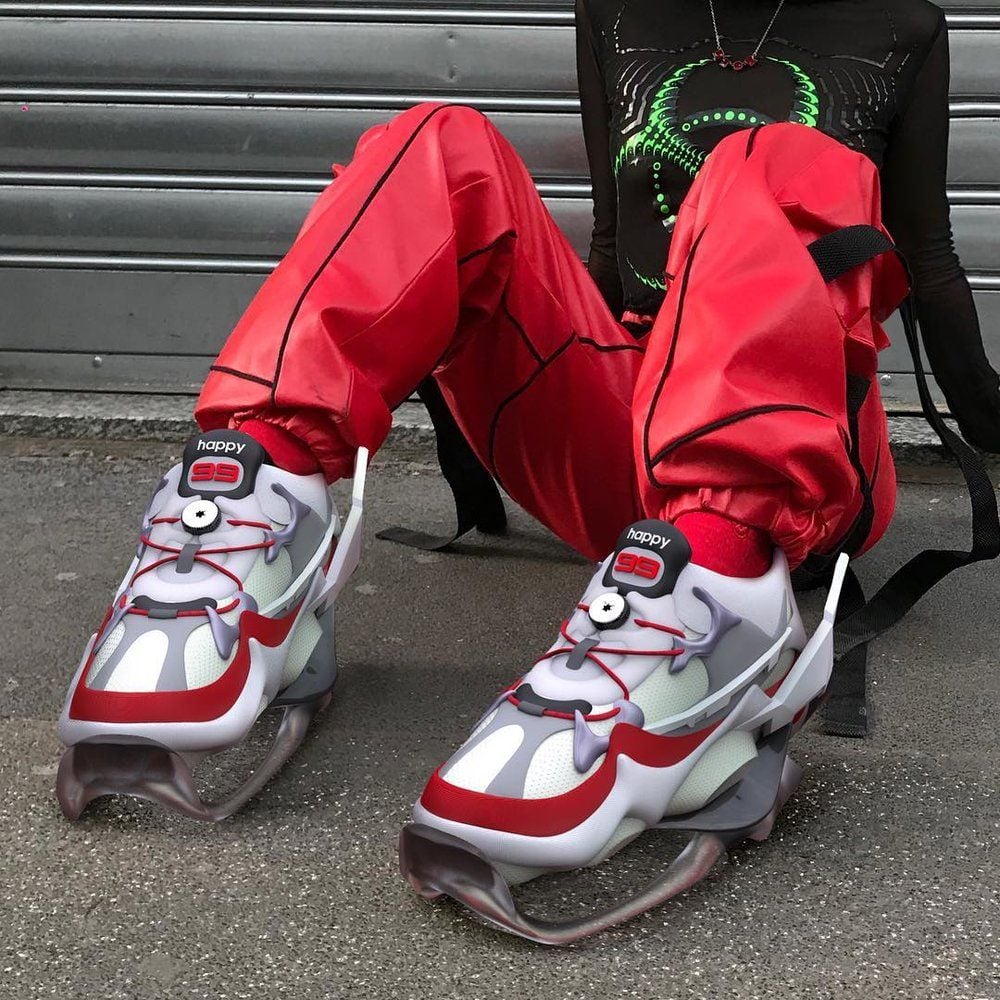Happy99's out-of-this-world virtual shoes. 