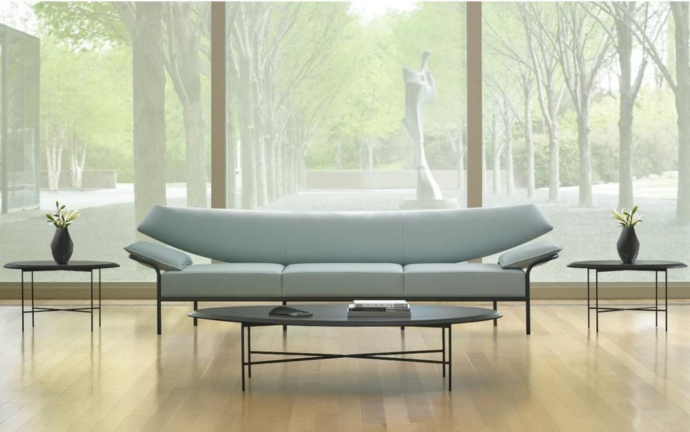 Couches and tables from actor Terry Crews' new Becca furniture collection