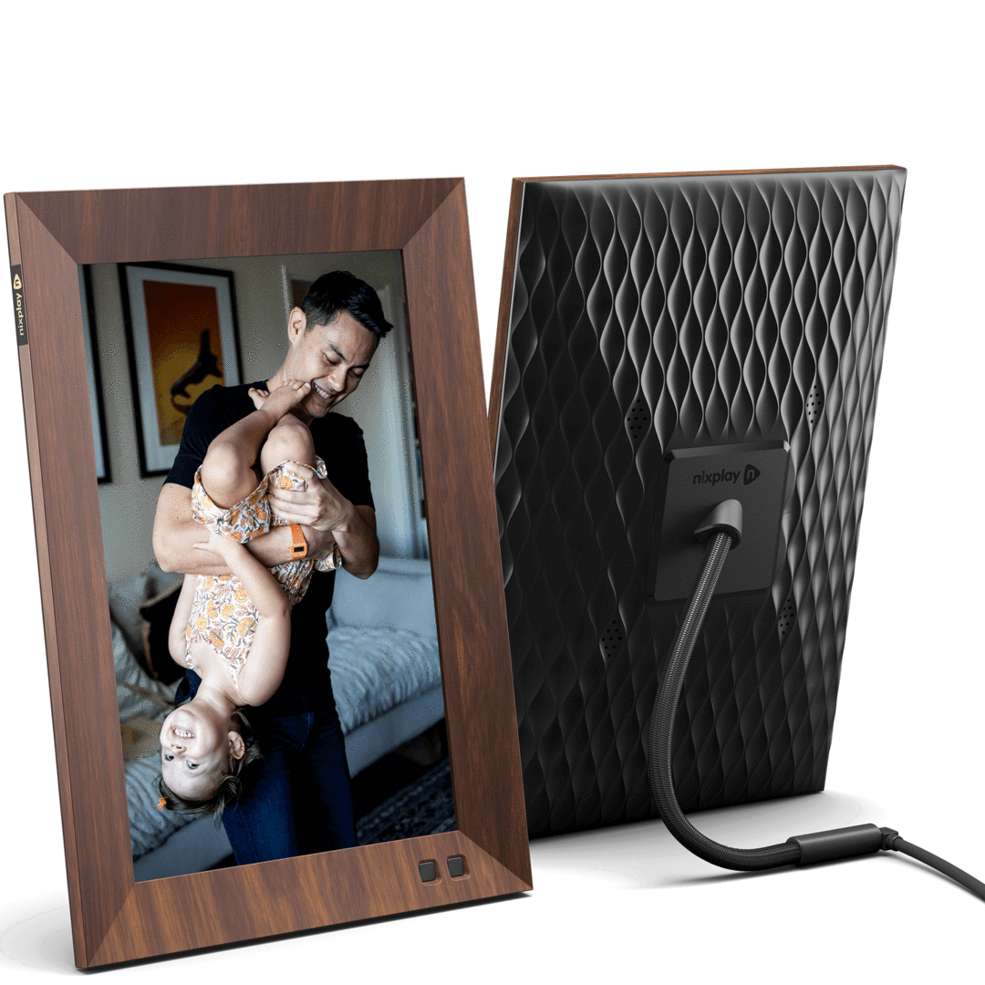 This Nixplay Smart Photo Frame makes for a stylish, affordable Mother's Day present. 