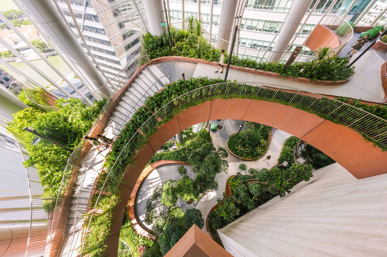 BIG and Carlo Ratti Complete a Beautiful Biophilic Skyscraper in Singapore