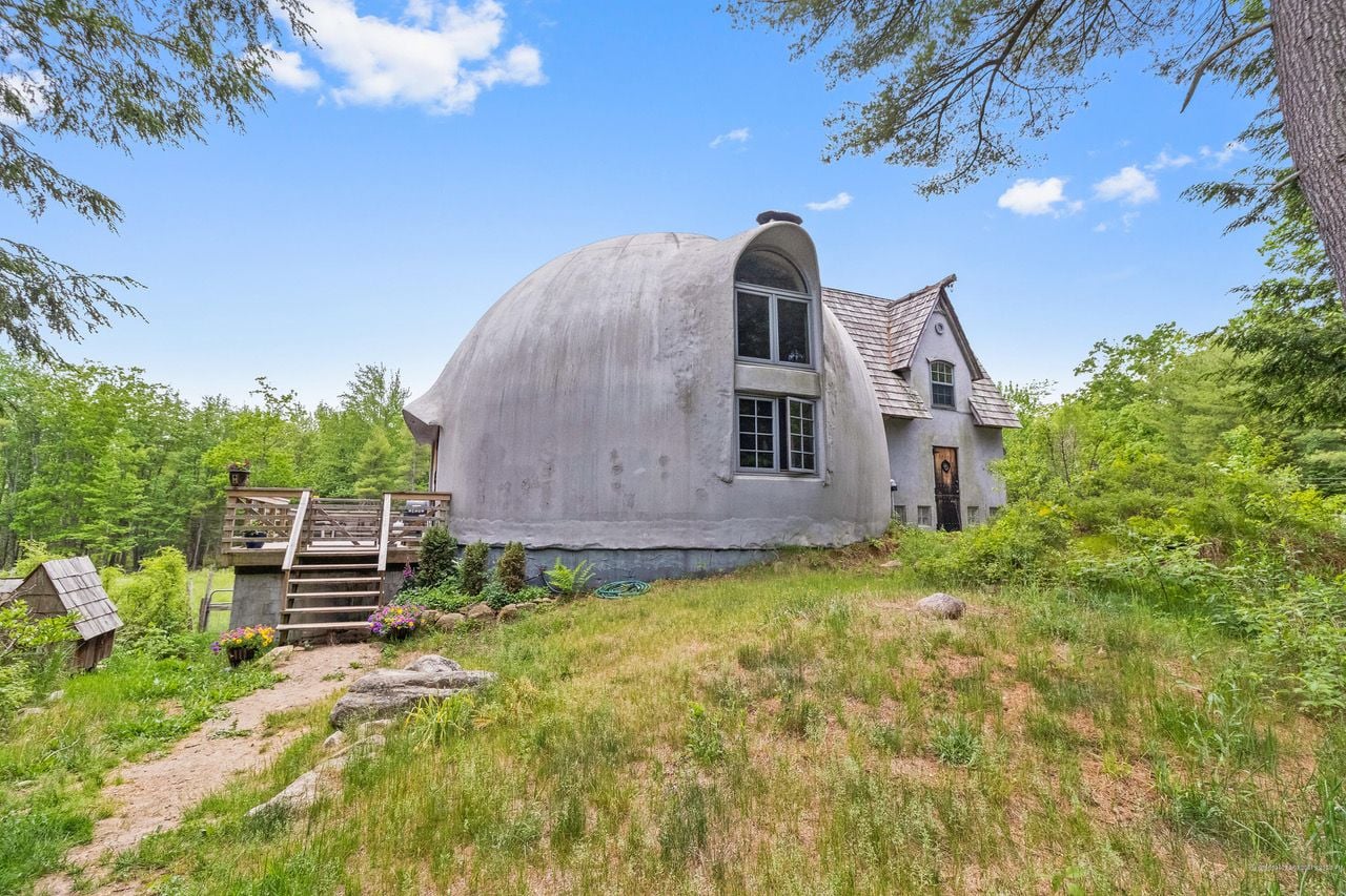 This Charming Handmade Dome Home in Maine Can Now Be Yours