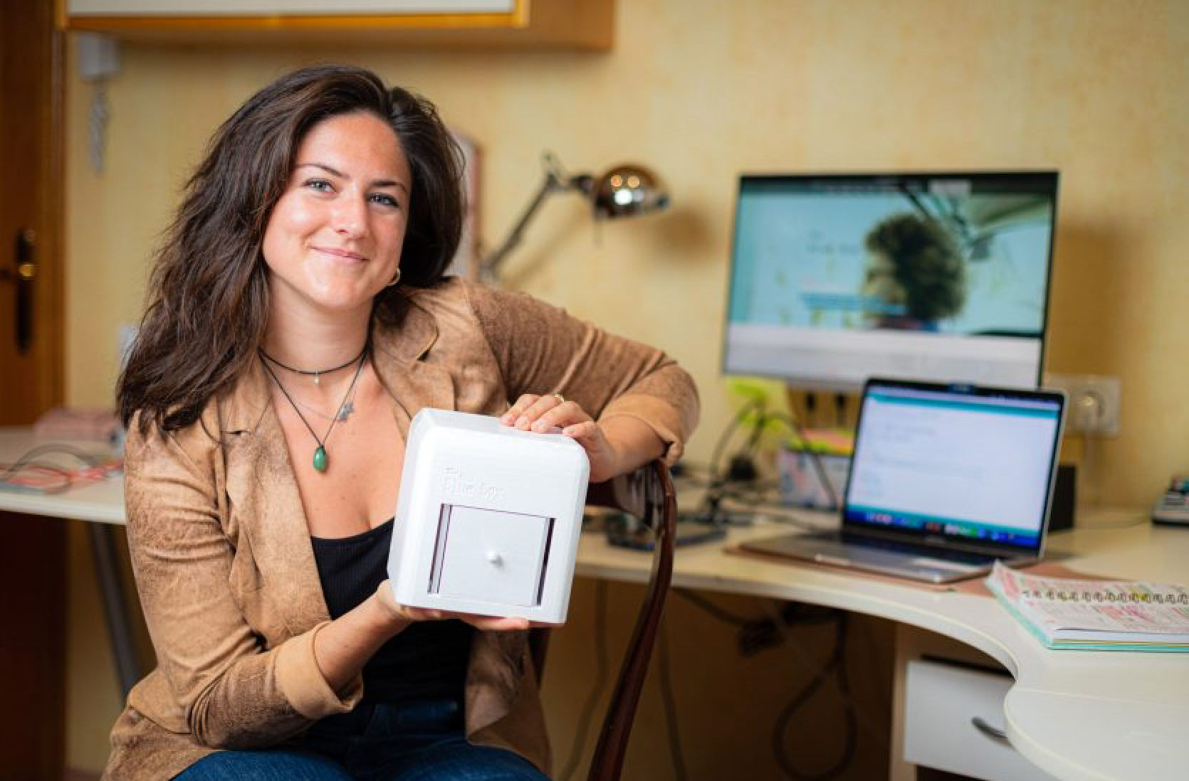 Judit Giró Benet and Her Breast-Cancer Detecting Blue Box