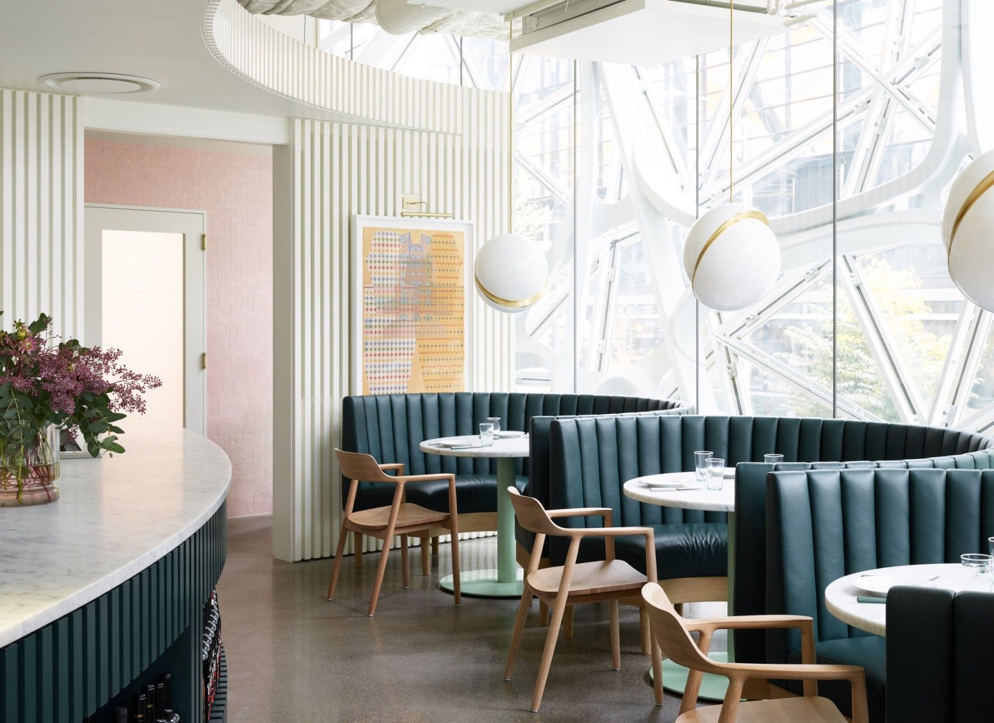 Willmott's Ghost Café, a new eatery inside Seattle's Amazon Spheres 
