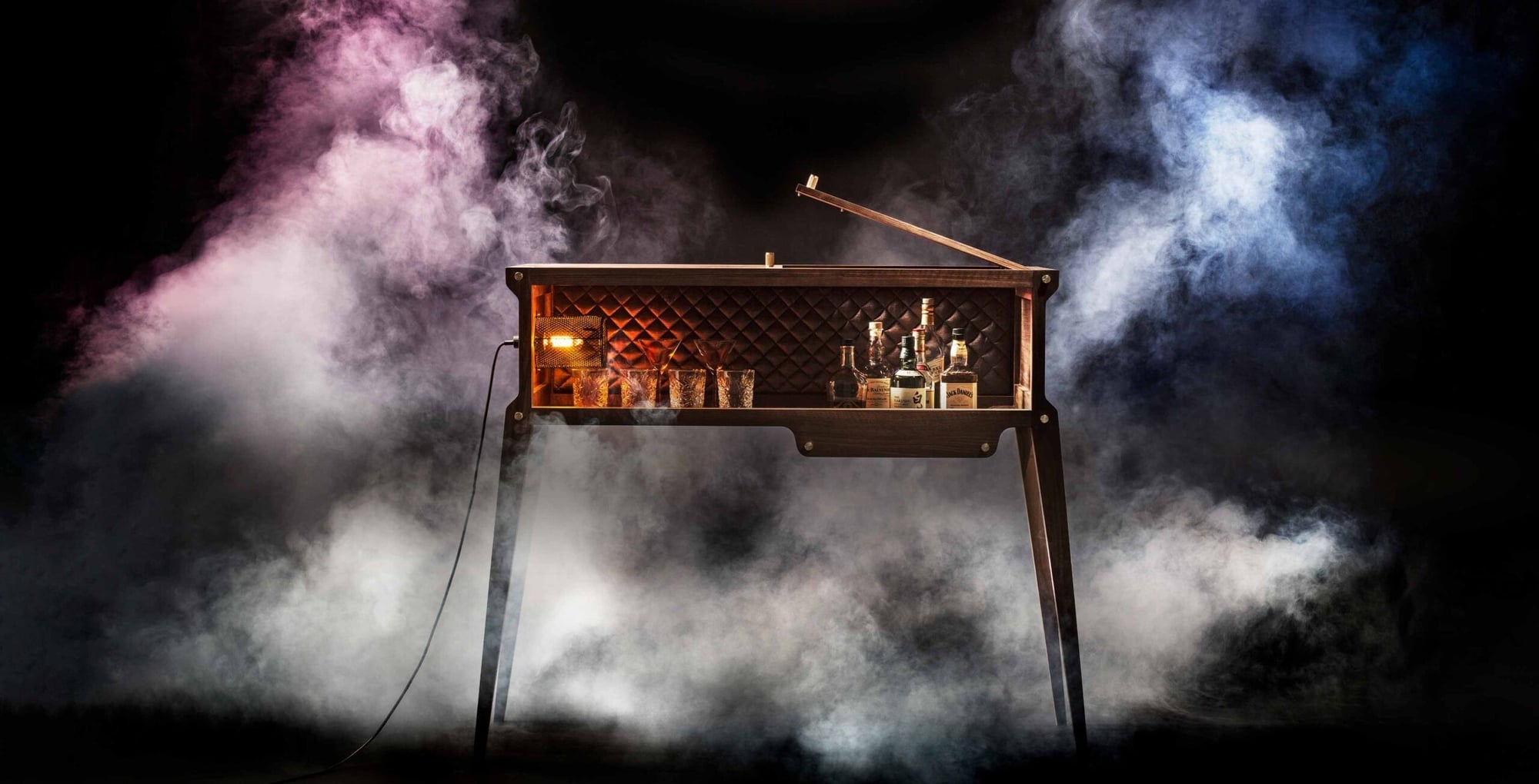 Stylish Rockstar Bar designed by Buster + Punch in collaboration with Harrod's.