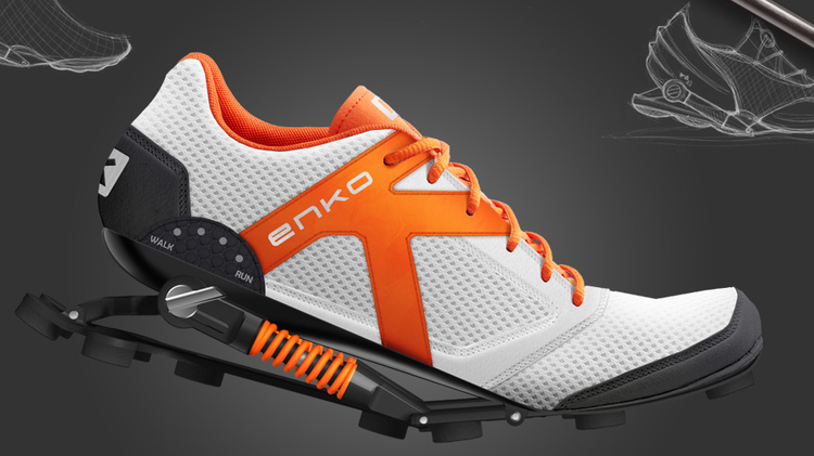 Enko the Energy-Saving Running Shoe 