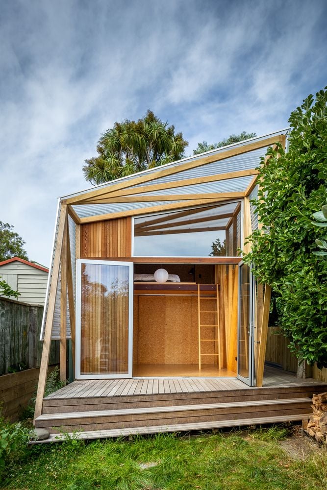 Herald Garden Studio, an airy backyard addition by Parsonson Architects.
