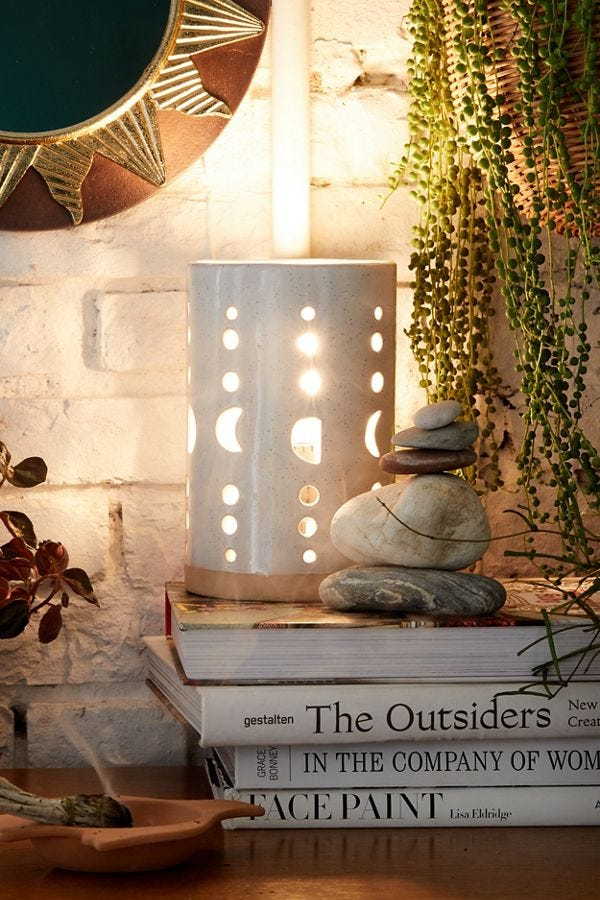 Urban Outfitters Moon Phase Lamp 