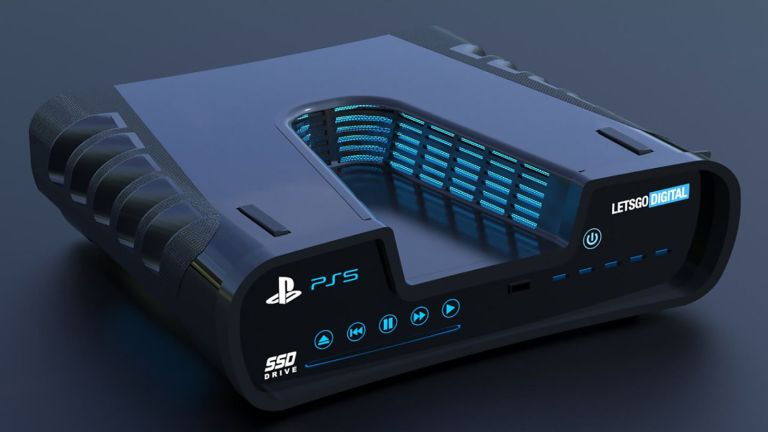 Sony's upcoming Playstation 5 (PS5) gaming console. 