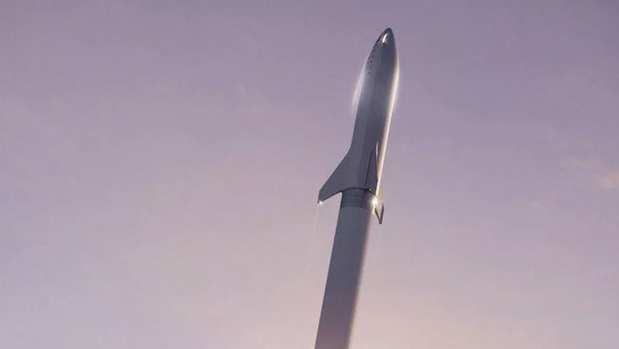 Renderings of SpaceX's highly advanced Starship. 