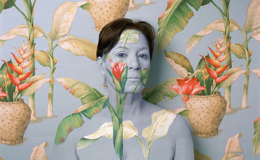 Artist Cecelia Paredes' wildly-patterned self-portraits are painstaking detailed and incredible to behold.
