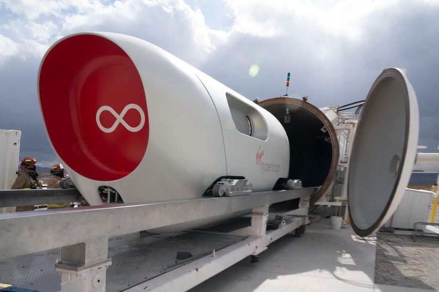 Virgin Hyperloop Test Pod