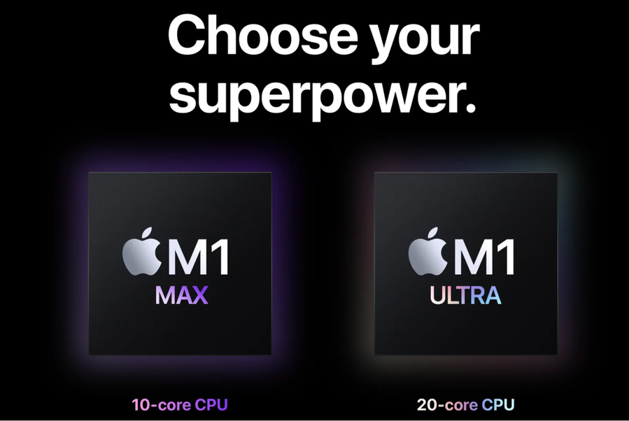 Apple M1 Max and M1 Ultra Chips