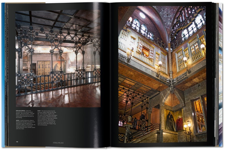 Images of Antoni Gaudí's architecture as featured in Taschen's new 