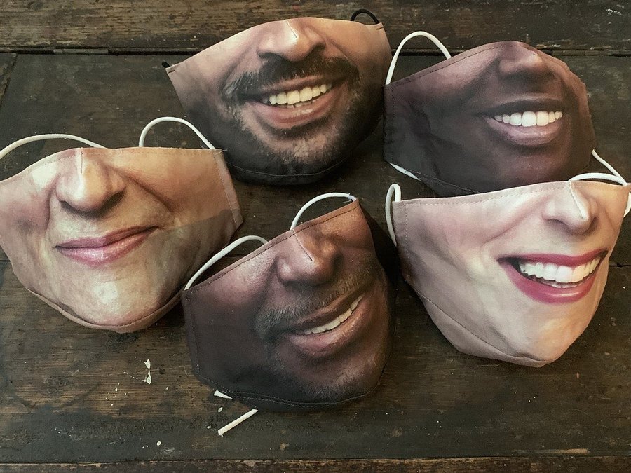 Cool or Creepy? Custom Face Masks Printed to Look Like Actual Faces ...