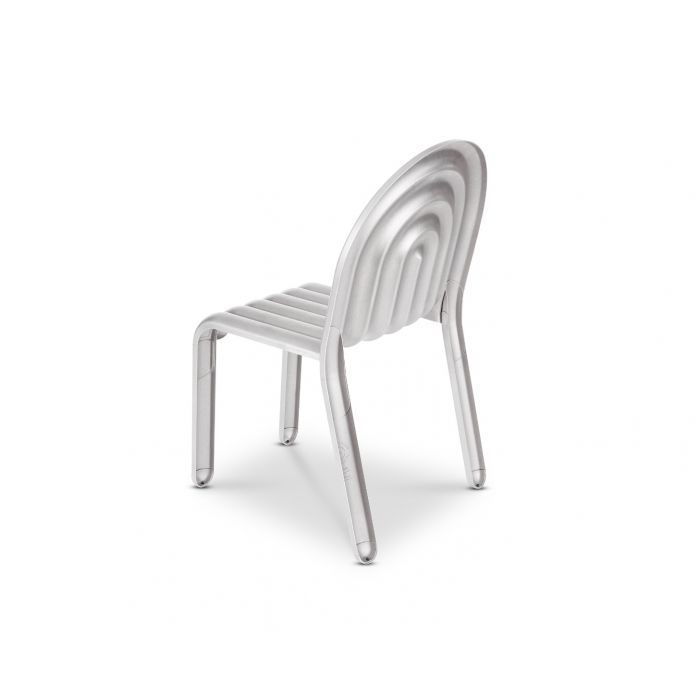 Tom Dixon's aluminum HYDRO Chair