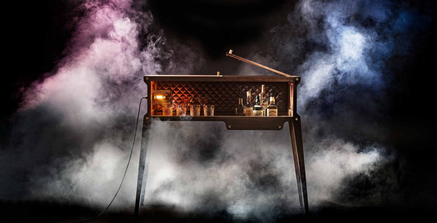 Stylish Rockstar Bar designed by Buster + Punch in collaboration with Harrod's.