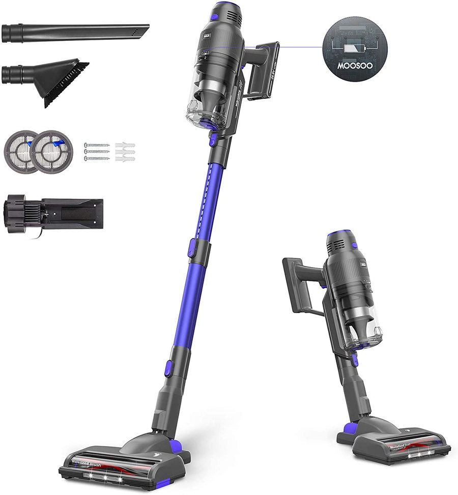 MOOSOO Cordless Vacuum, available on Amazon.
