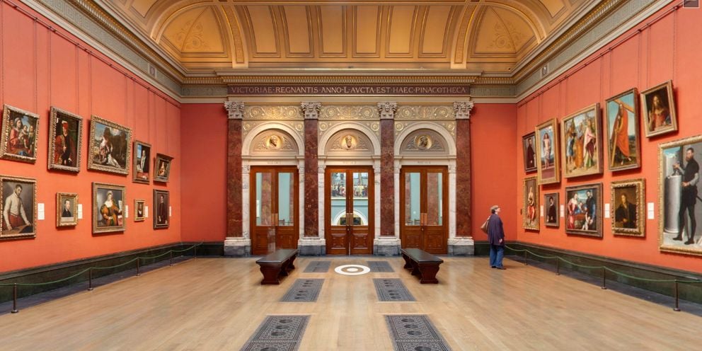 Virtual tour of the National Gallery in London. 