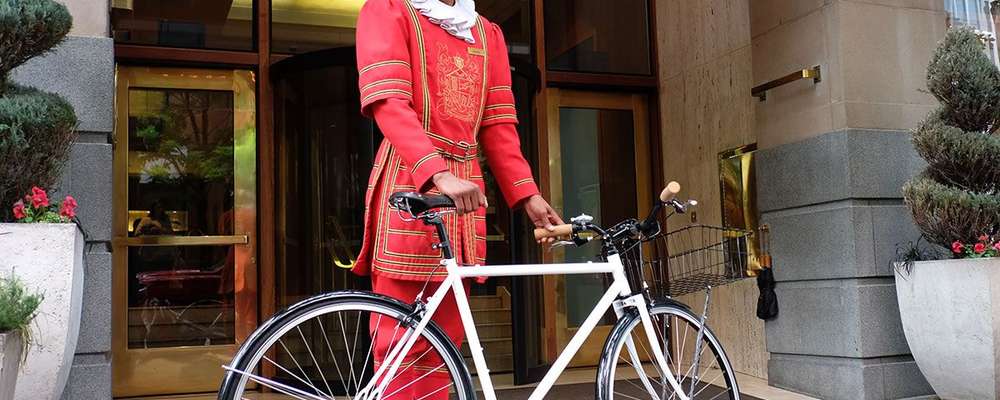 Heathman Hotel Shinola Bikes