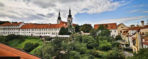 View of the Strahov Monastery which we are part of.