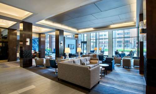 Boston Marriott Cambridge, lobby Boston Marriott Cambridge, lobby