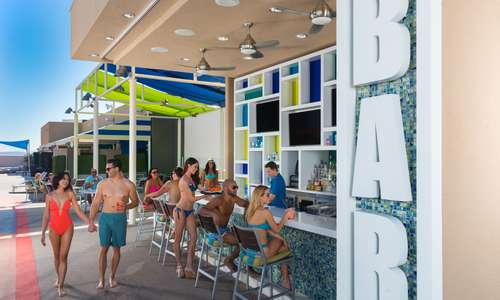 Bar at Elation Pool Bar at Elation Pool