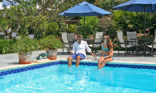 Our pool is heated in the winter months so you can exercise all year round.