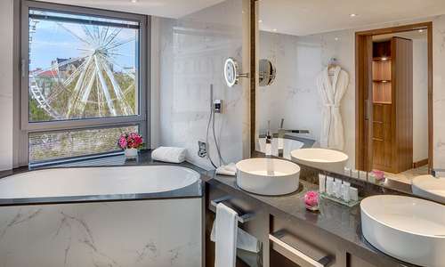 Bathroom of the Executive Suite Bathroom of the Executive Suite