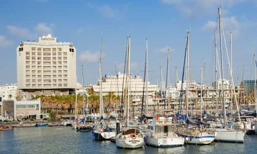 The Carlton Tel Aviv overlooking the marina