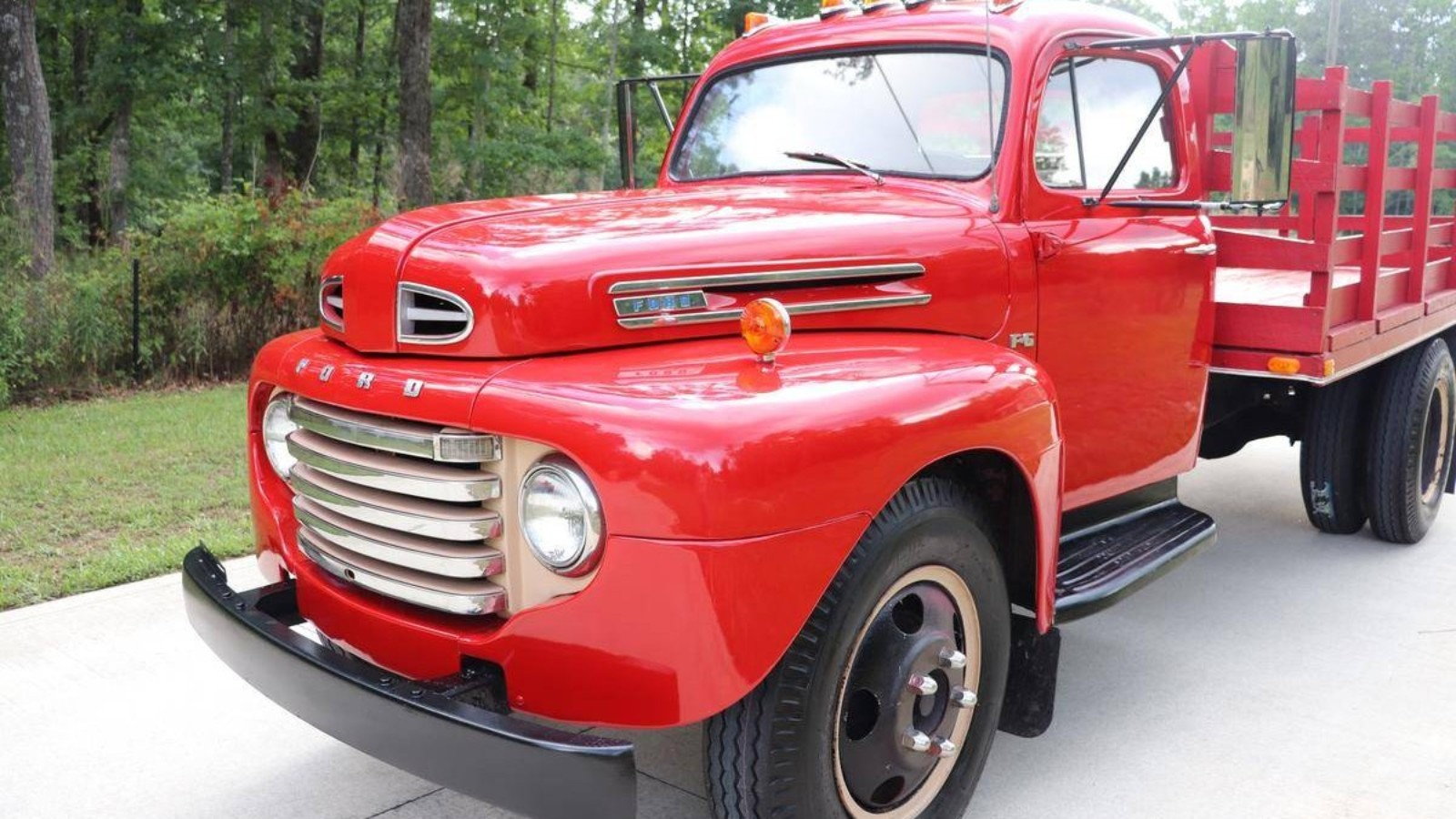 Classic Ford F6 2-Ton Stake Bed Truck Looks Too Good to Work | Ford-trucks