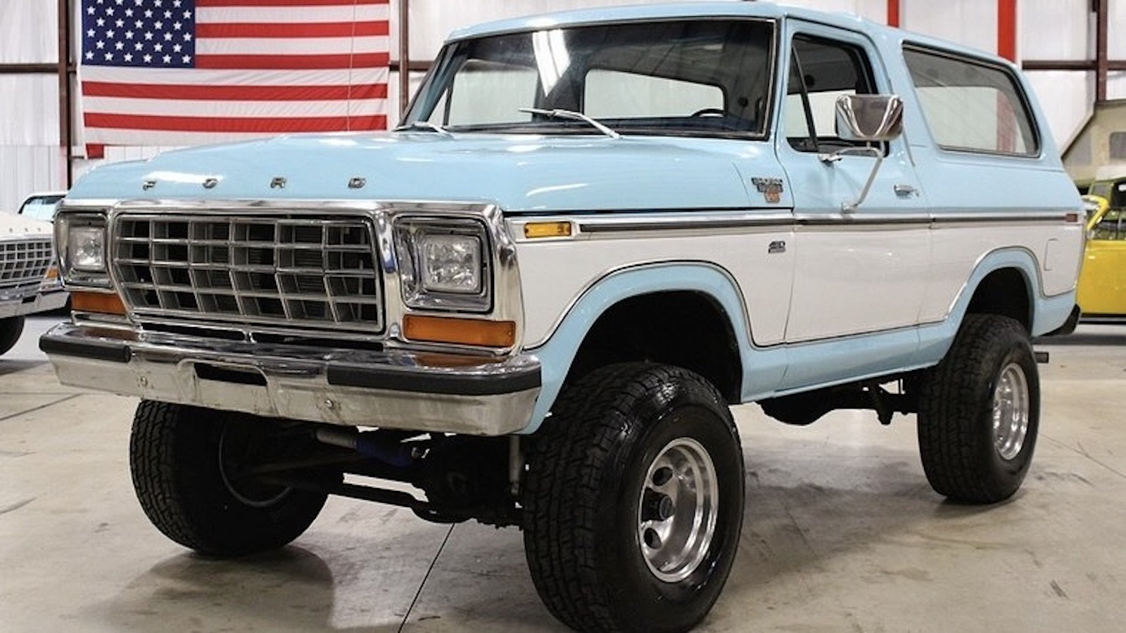 1979 Ford Bronco Is A Baby Blue Beauty Ford Trucks