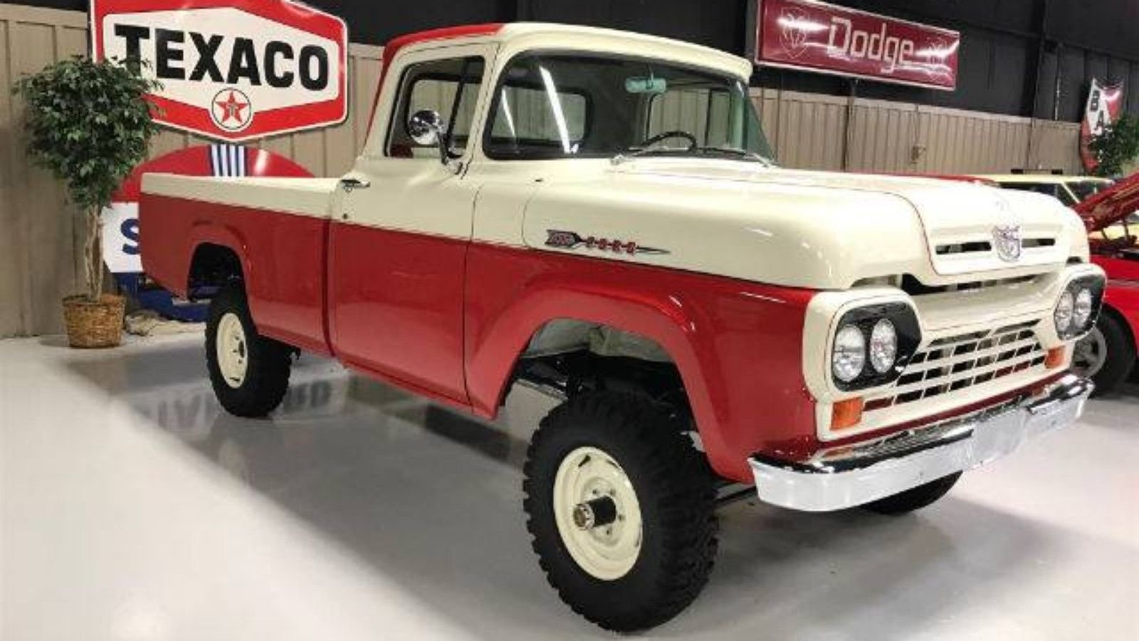 Flawless 1960 F100 Packs Rare Factory FourWheel Drive Fordtrucks