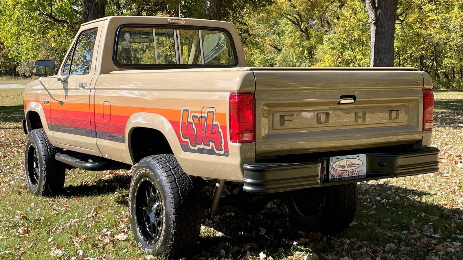 Ranger Sundown Stripes for Retired NASCAR Driver Fordtrucks