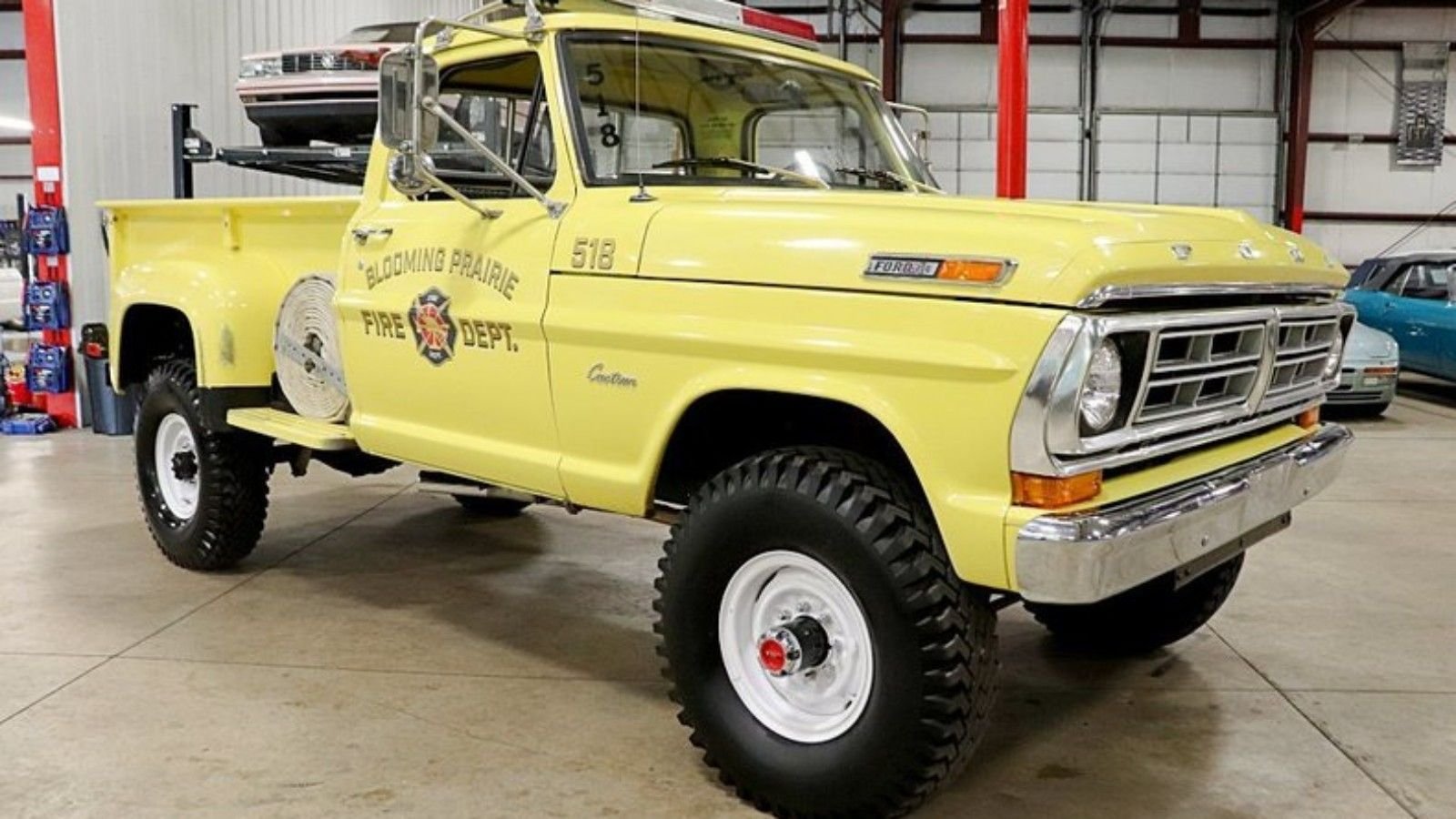1972 Ford F250 Brush Truck Ready to Fight Fires Fordtrucks