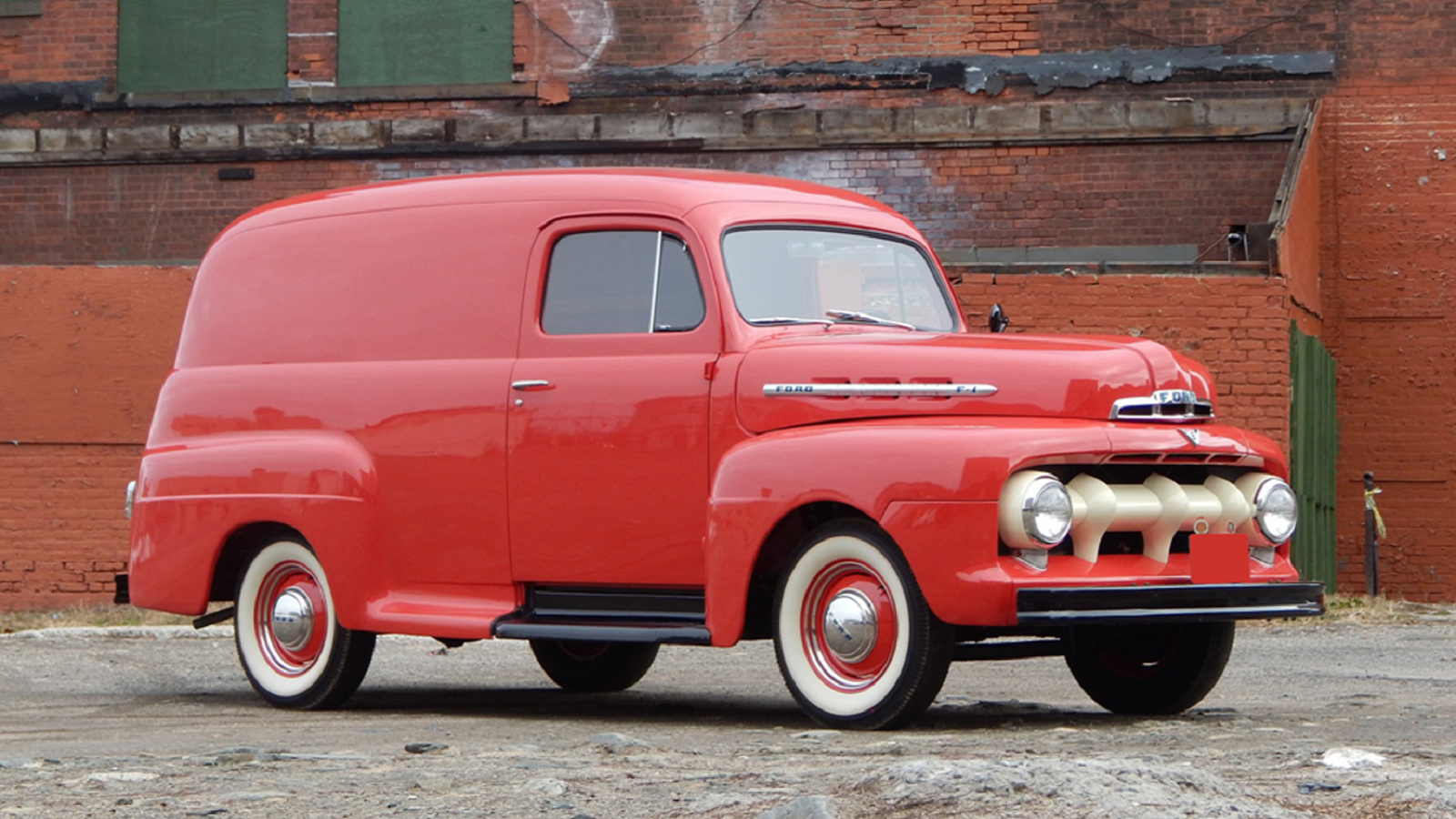 1951 F-1 Panel Van Delivers the Goods in Style (Photos) | Ford-trucks