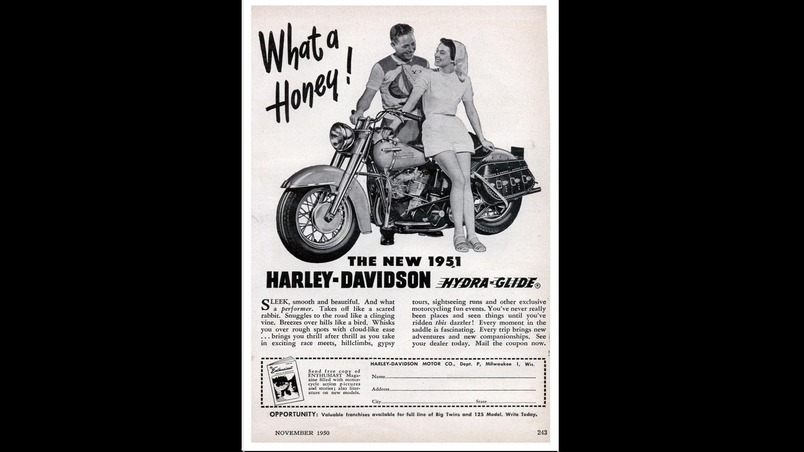 7 Awesome Vintage Harley Ads | Hdforums