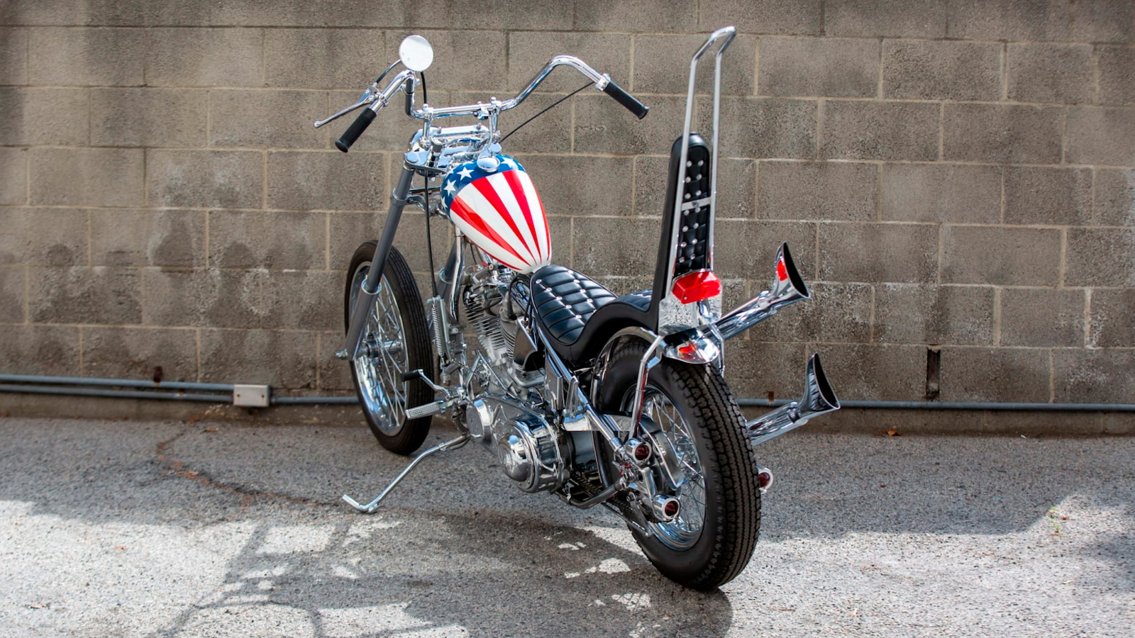 THE ULTIMATE CHOPPER, Both the Captain America bike and the…