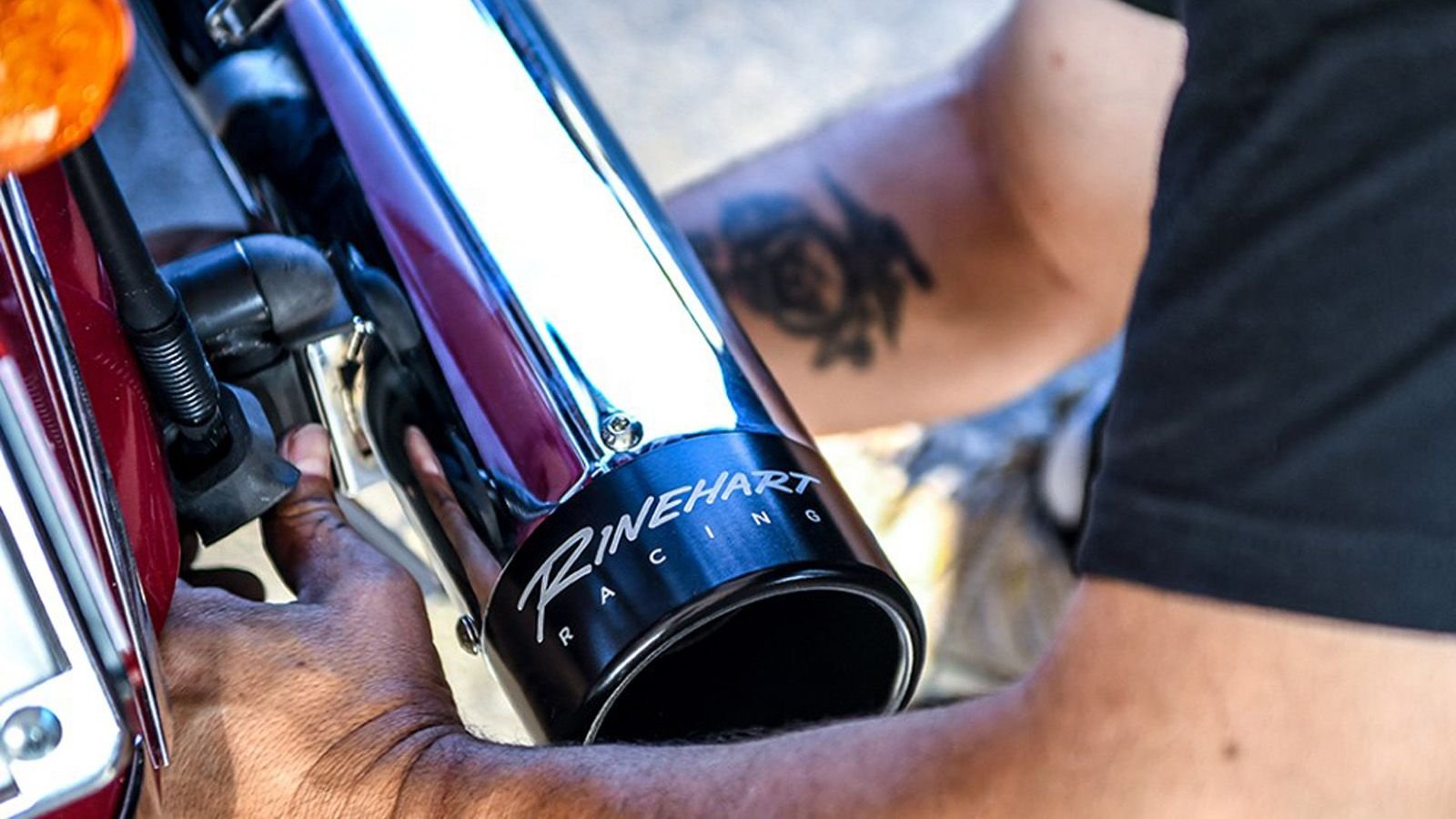 Rinehart Racing Slimline Exhaust System to be FiftyState Legal Hdforums