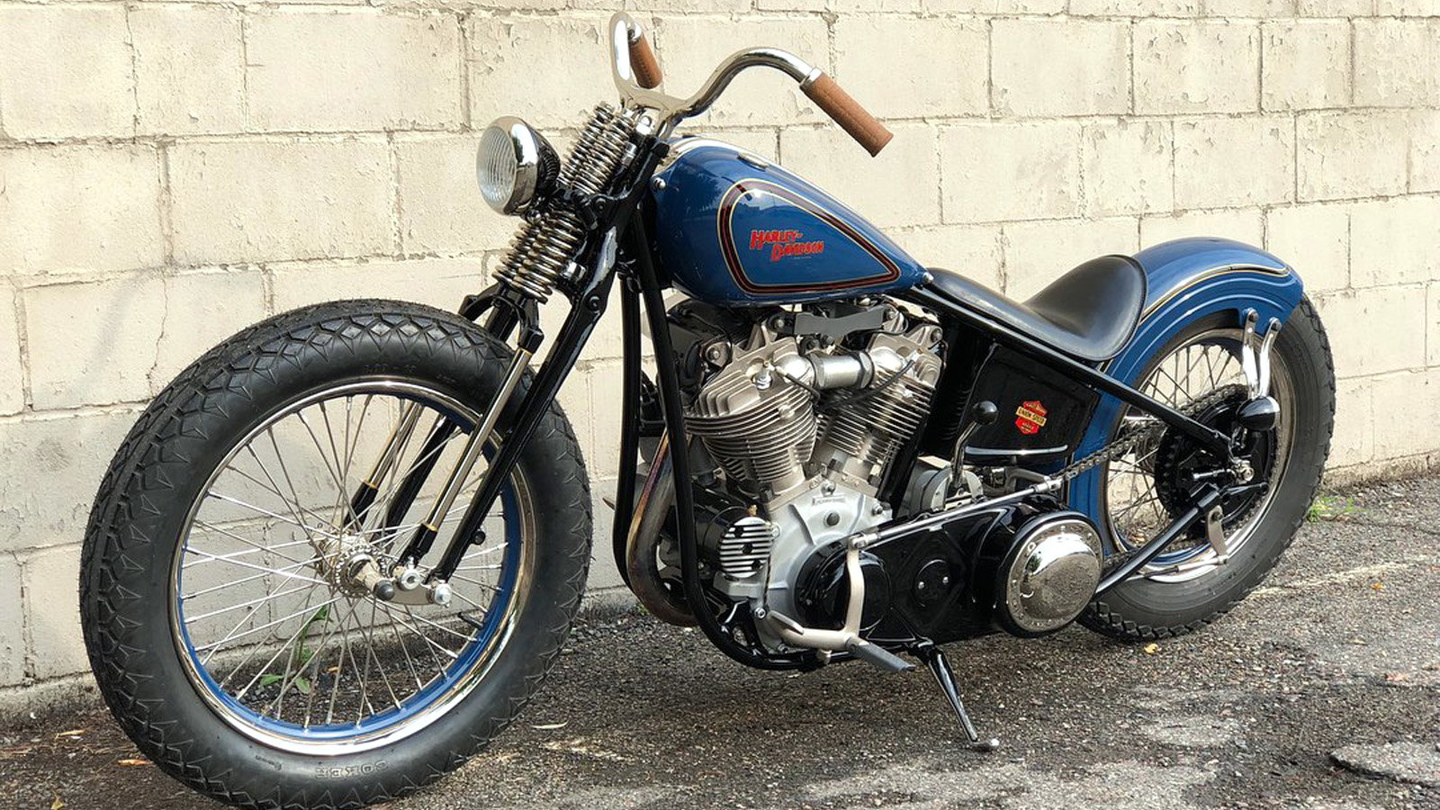 Beautifully Proportioned 1947 H-D Knucklehead