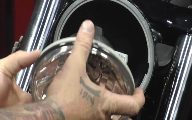 Harley Davidson Sportster How to Replace Headlight Bulbs Hdforums