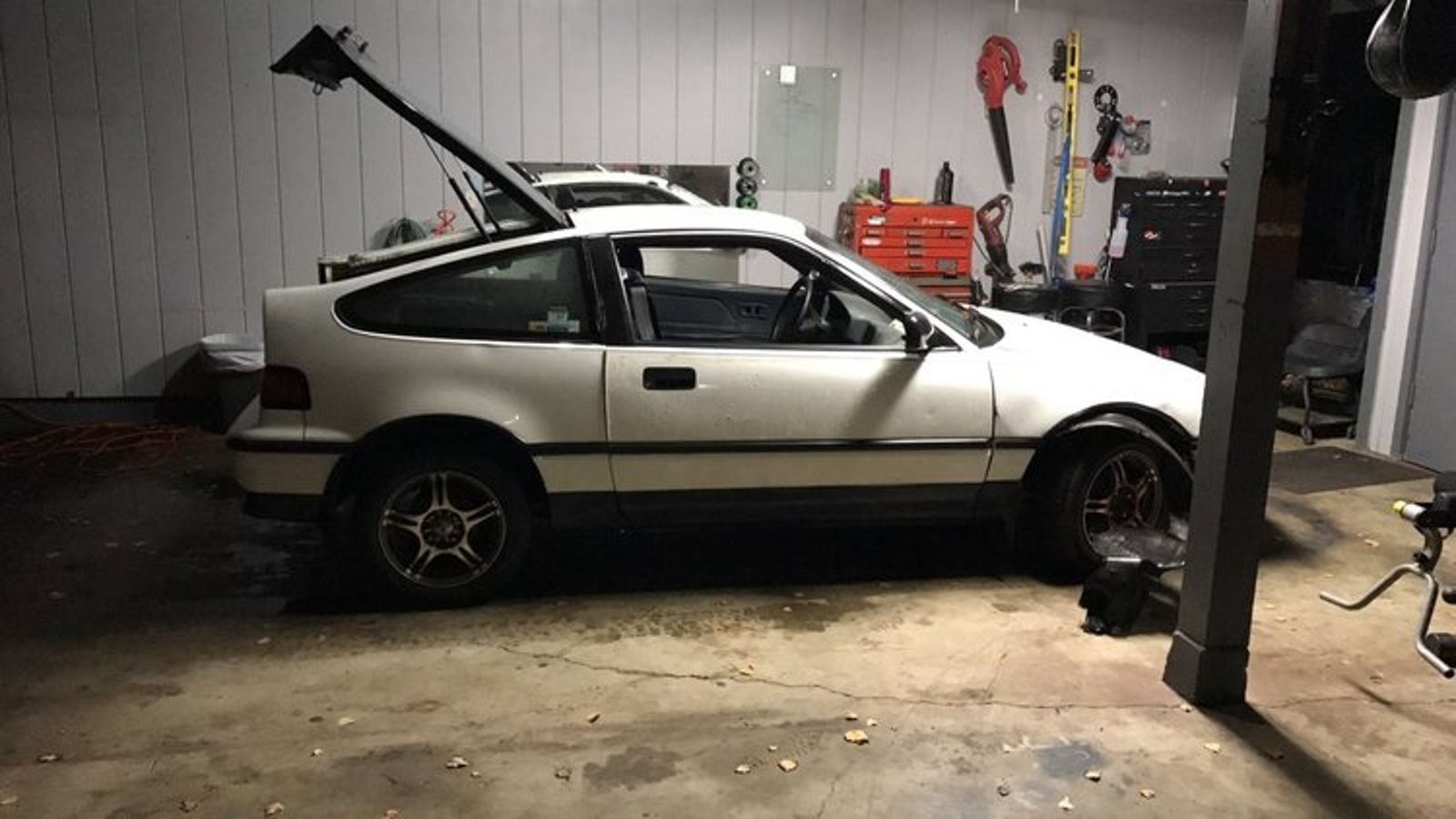 This CRX is AWD and Runs 11's Like Nobody's Business Hondatech