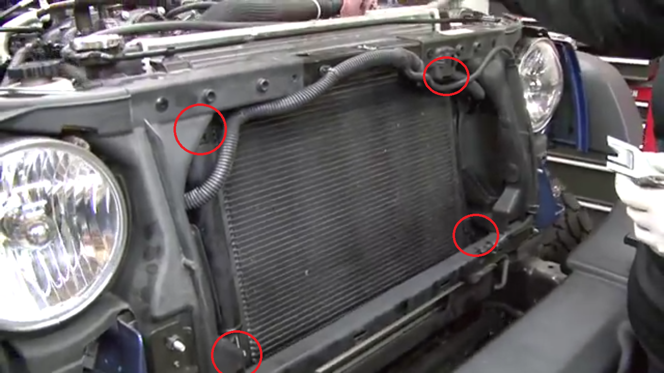 Jeep Wrangler JK: How to Replace Radiator | Jk-forum