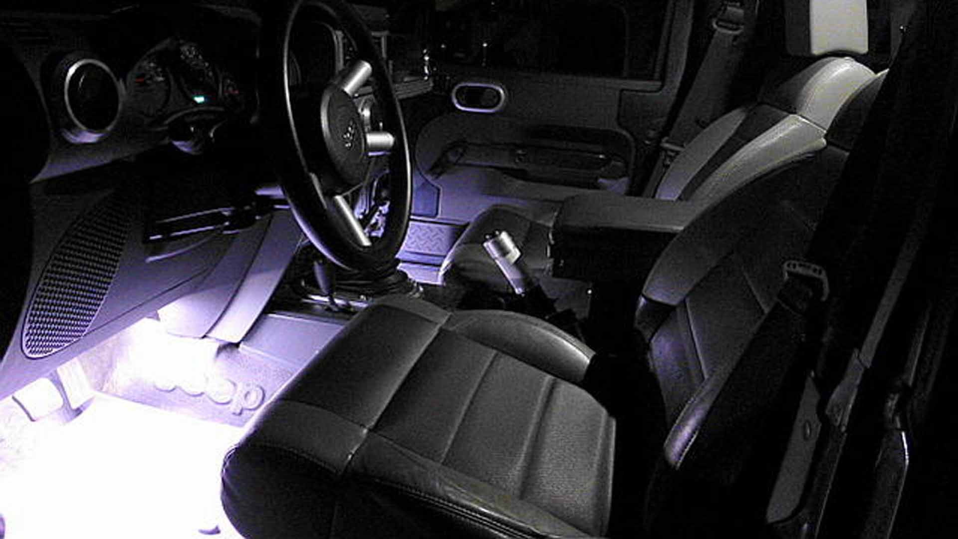 Jeep Wrangler JK: How to Install LED Foot Well Lighting | Jk-forum