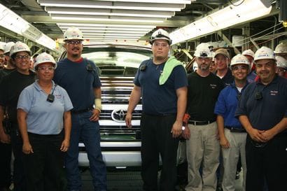 Toyota Motors Manufacturing Texas