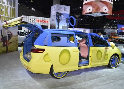 2015 Toyota Sienna SpongeBob SquarePants Concept